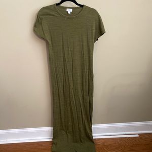 Lularoe Olive Green Maxi Dress